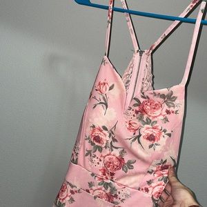 Spring dress, see through back!